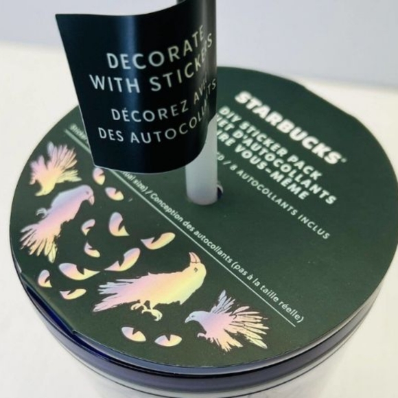 🎃NEW SET OF STARBUÇKS TUMBLERS DRINK CUPS SPOOKY GLOW IN DARK HALLOWEEN - Picture 7 of 10